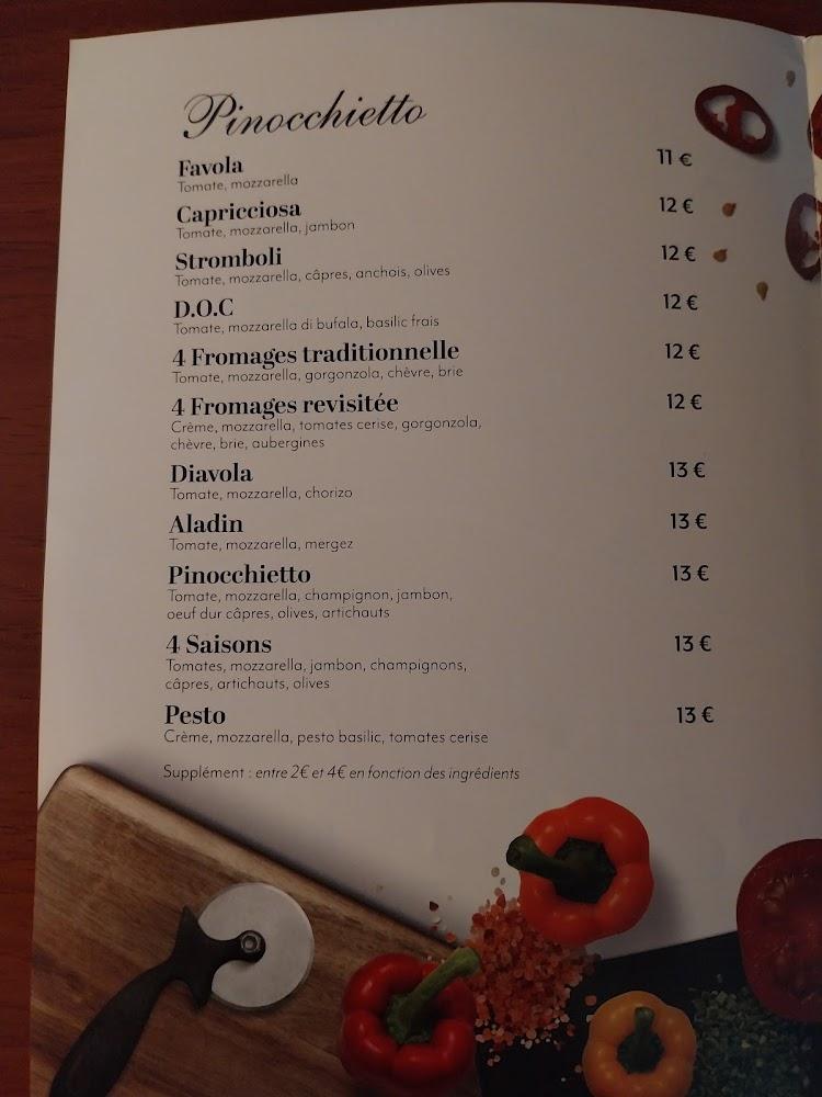 Pinochietto Pronto Pizza - Menu Image 3